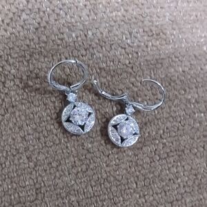 Elegant Silver Hoop Earrings